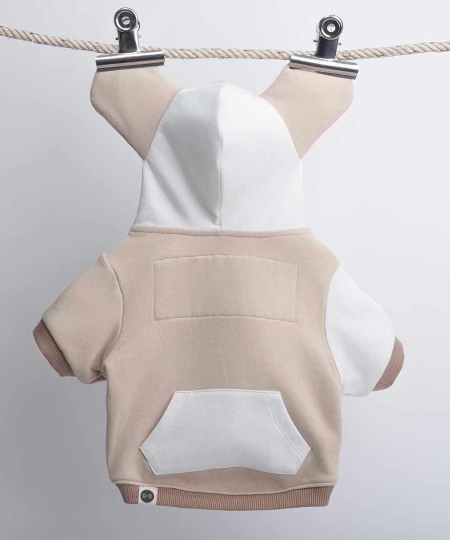 Cozy Mocha Mousse Doggy Hoodie