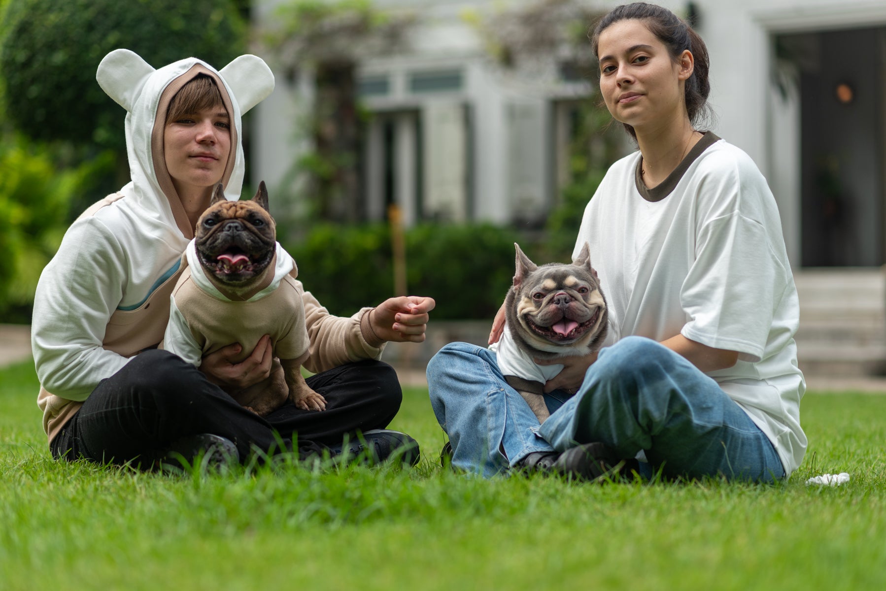Cozy Mocha Mousse Doggy Hoodie